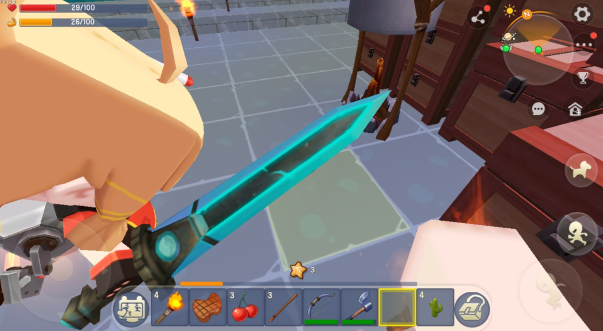 迷你世界龙骨剑怎么做-龙骨剑制做合成方法