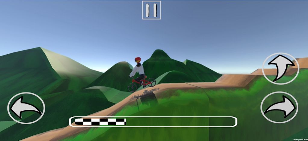 速降山坡自行车游戏图1