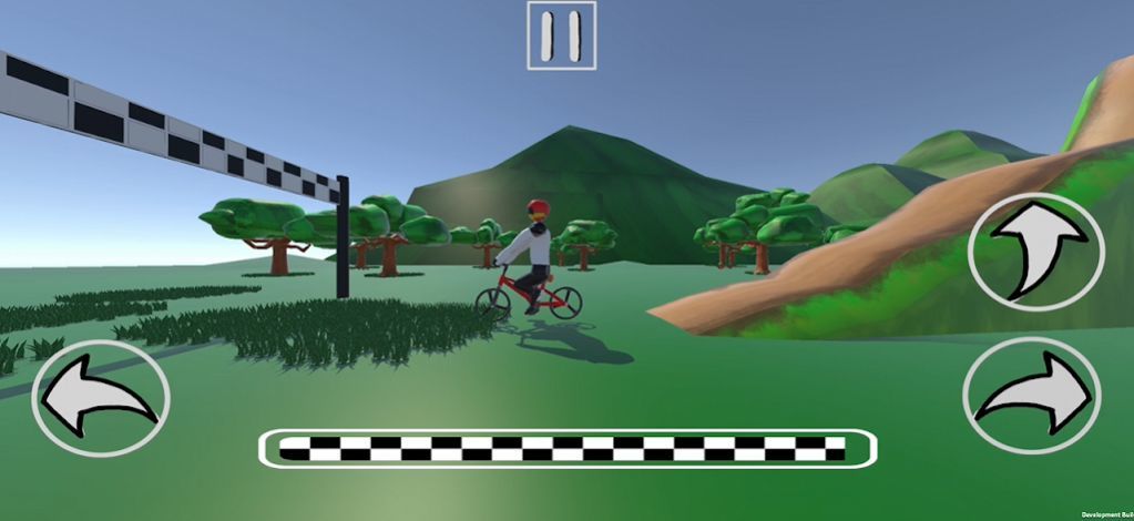 速降山坡自行车游戏图3