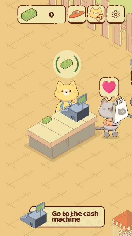 猫咪超市面包店游戏图2